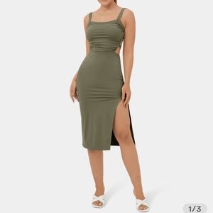 NWT Green Halara Dress